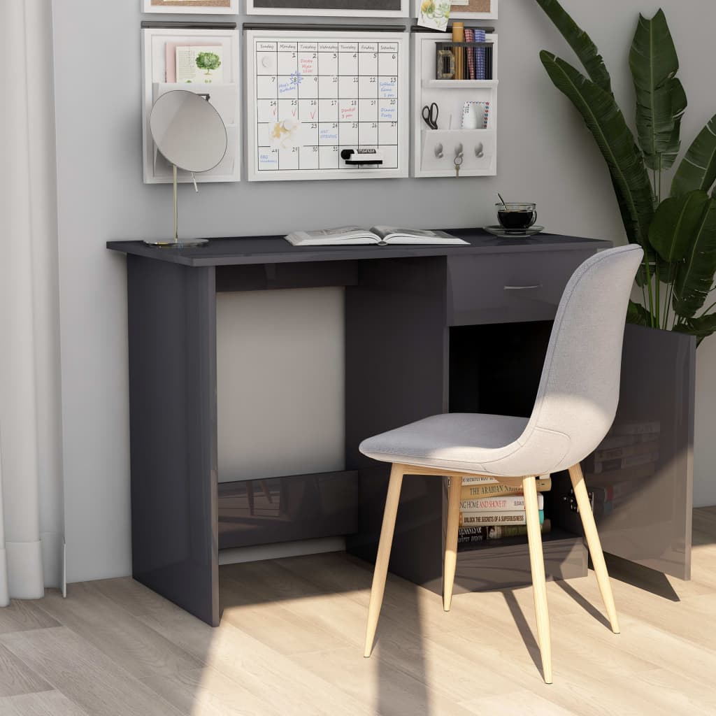 Desk 100X50X76 Cm Engineered Wood