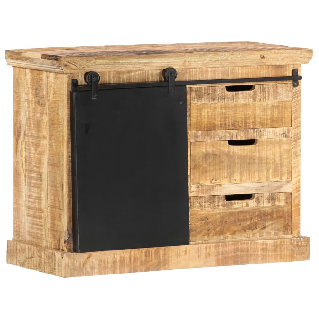 Sideboard 80X30X60 Cm Solid Mango Wood