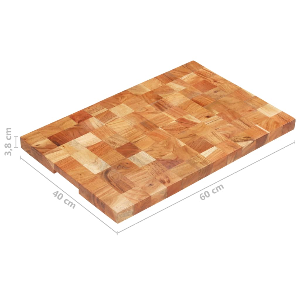 Chopping Board Solid Acacia Wood