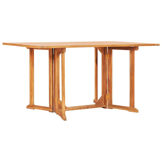 Folding Butterfly Garden Table 150X90X75 Cm Solid Teak Wood