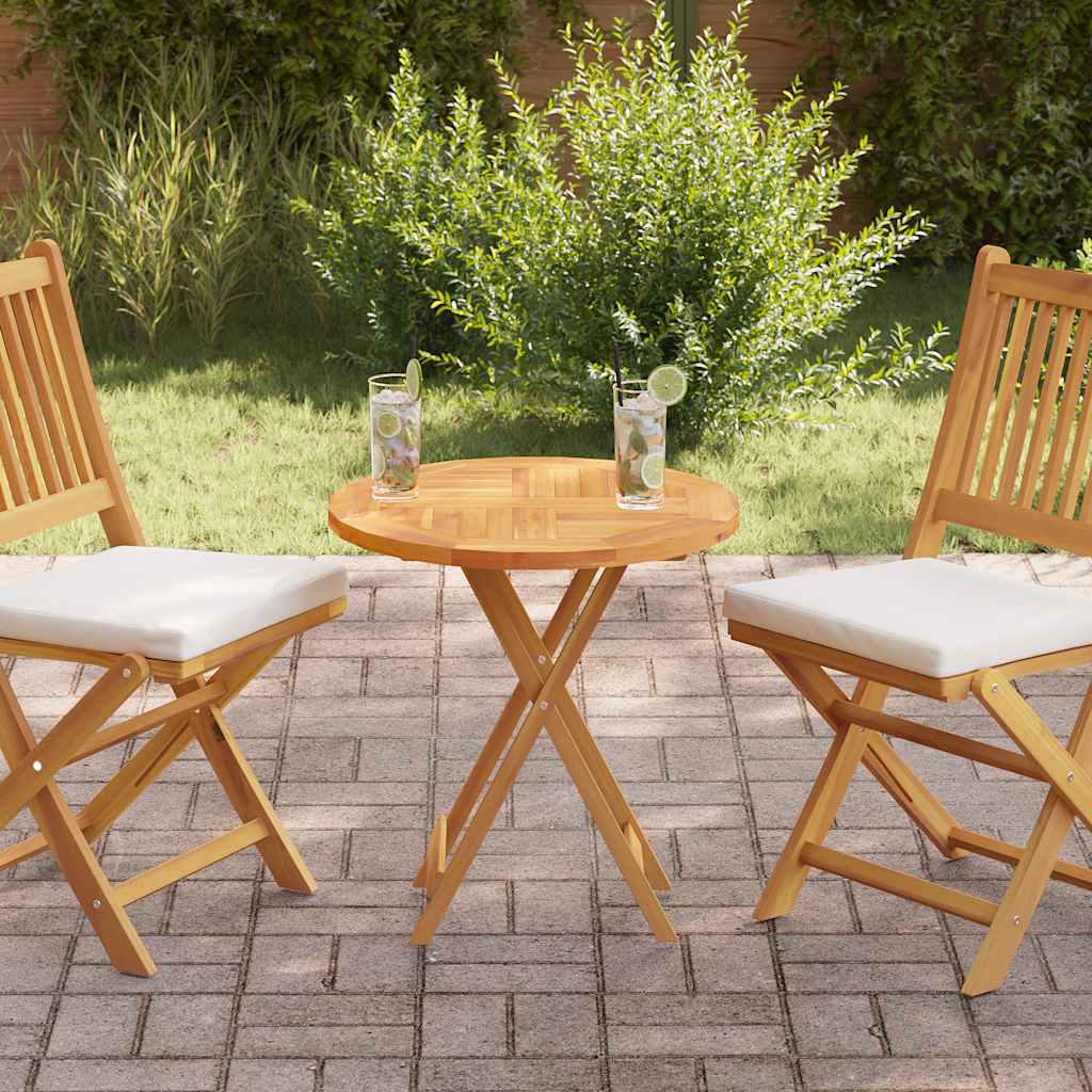 Table Top 60X60X2.5 Cm Solid Wood Teak