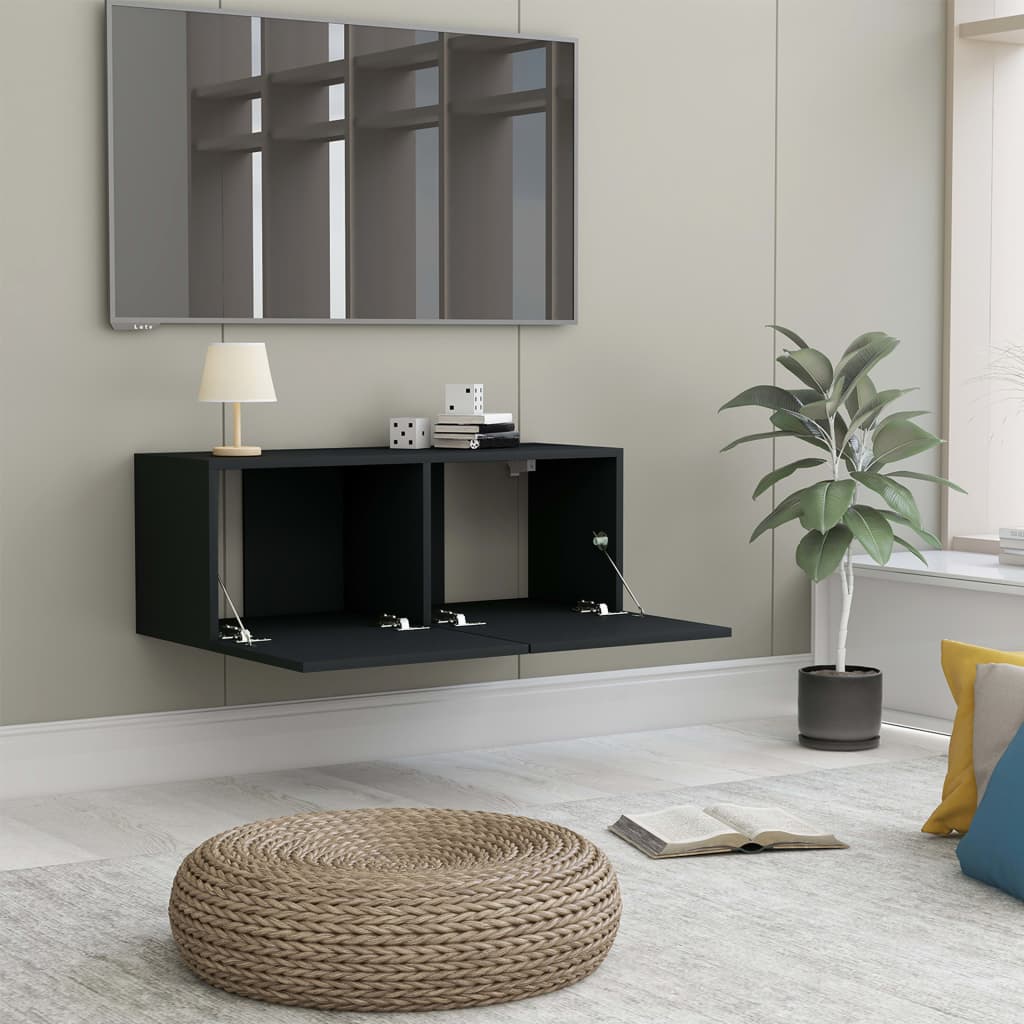 Tv Cabinet 80X30X30 Cm Engineered Wood