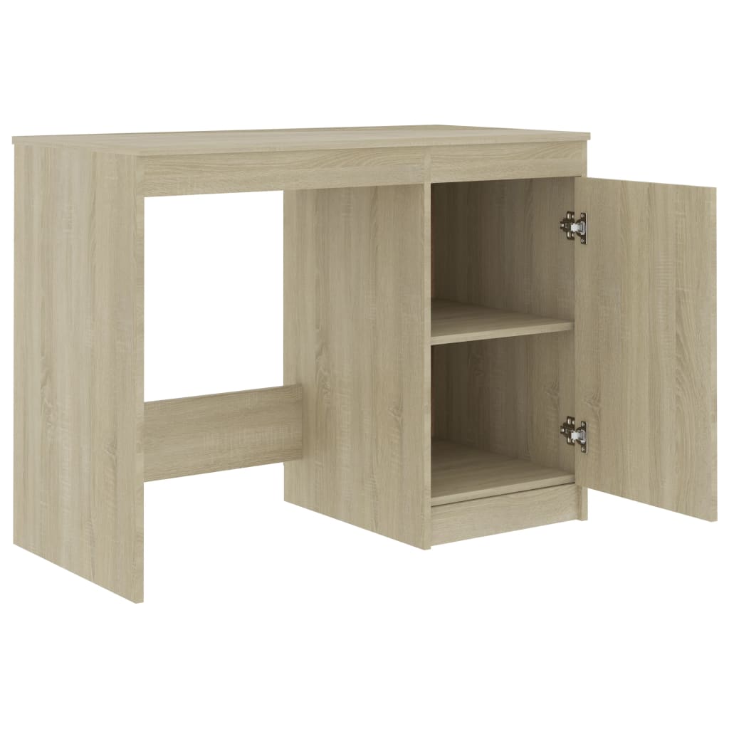 Desk 100X50X76 Cm Engineered Wood