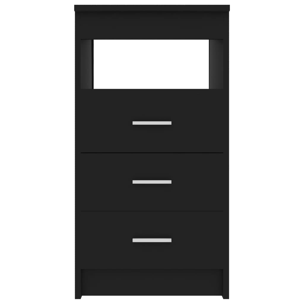 Drawer Cabinet 40X50X76 Cm Engineered Wood