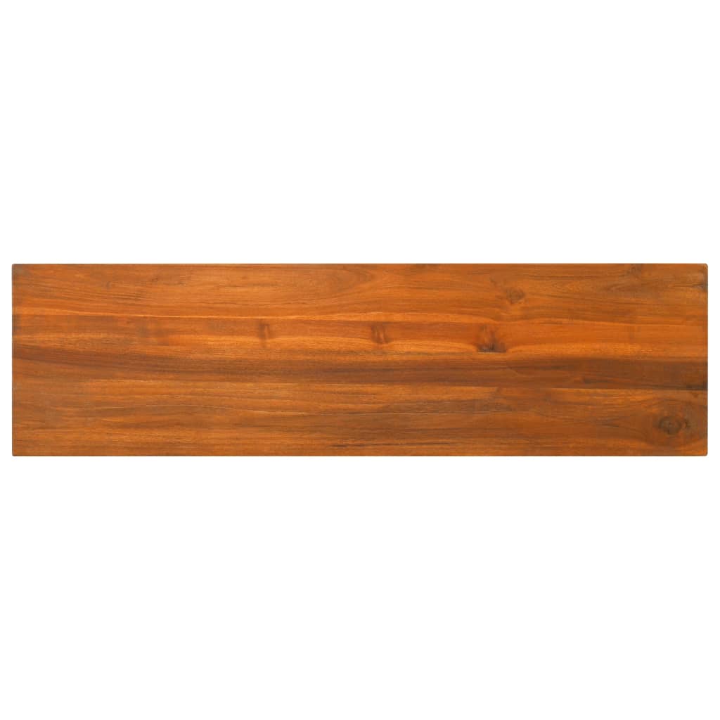 Tv Cabinet 110X30X40 Cm Solid Teak Wood