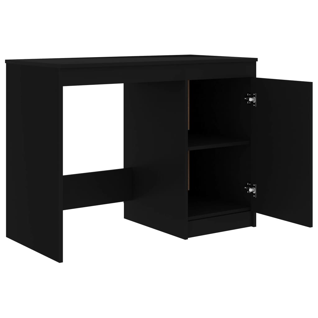 Desk 140X50X76 Cm Engineered Wood