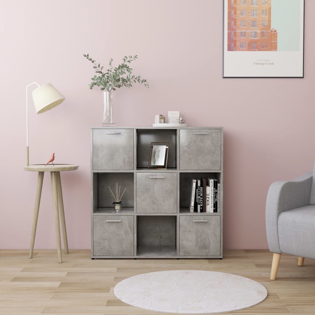 Book Cabinet 90X30X90 Cm Engineered Wood
