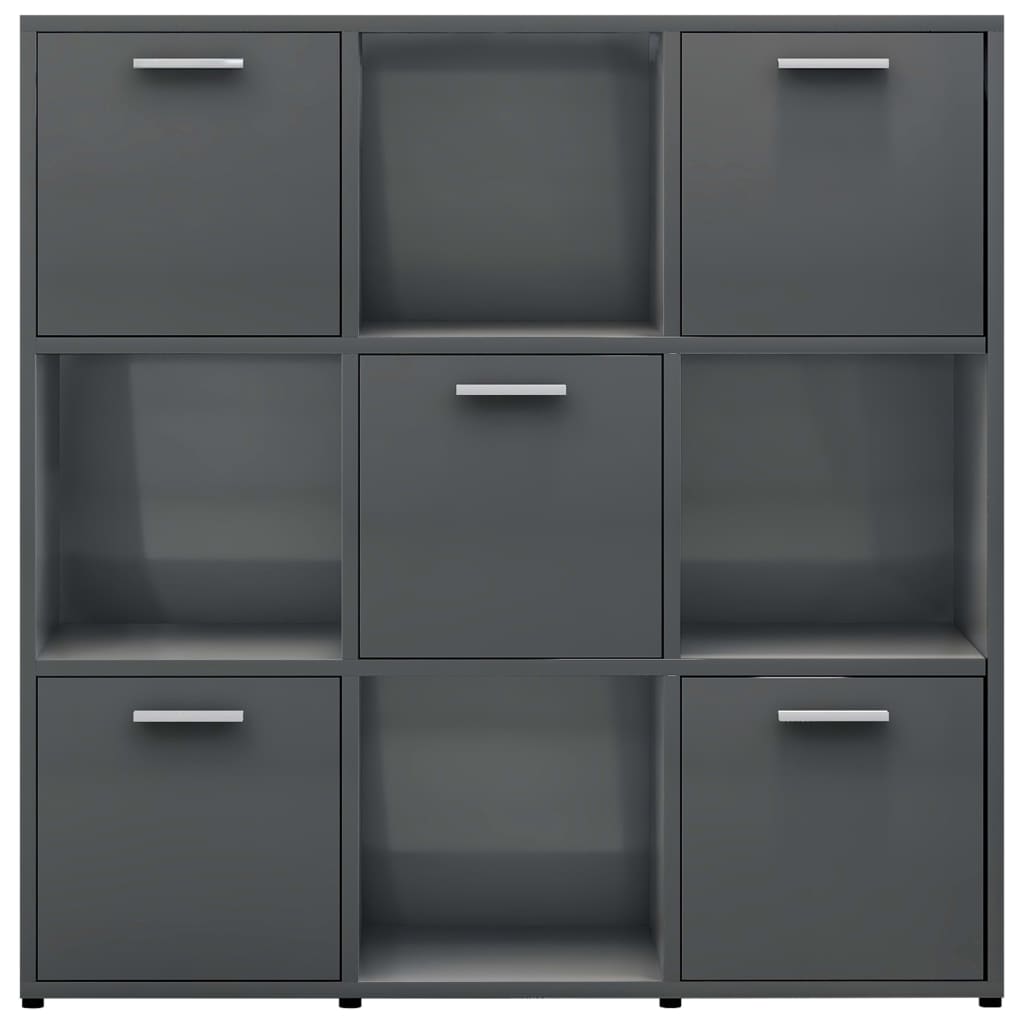 Book Cabinet 90X30X90 Cm Engineered Wood