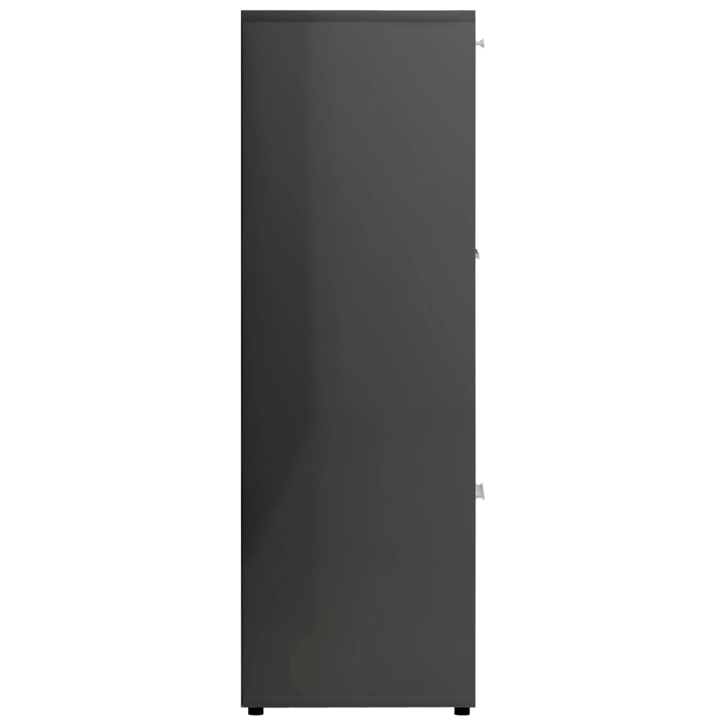 Book Cabinet 90X30X90 Cm Engineered Wood