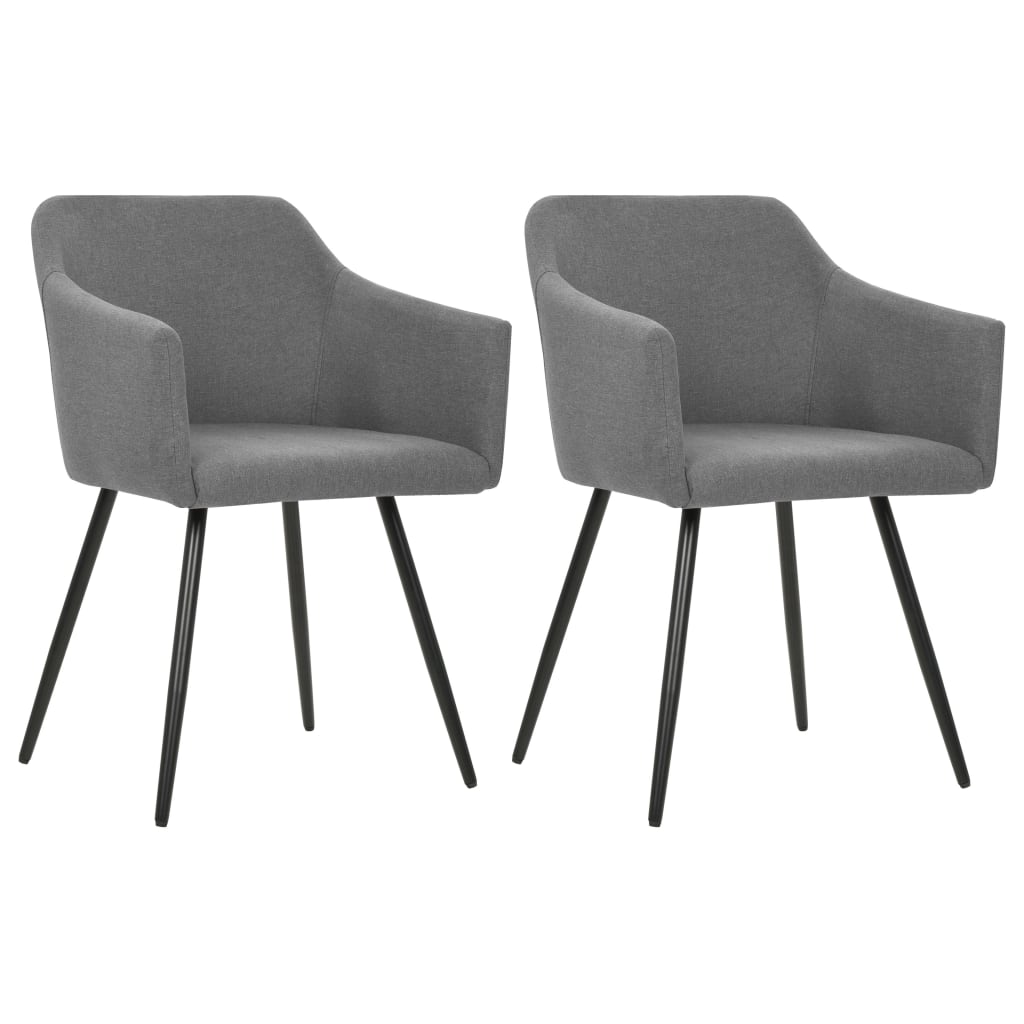 Dining Chairs 2 Pcs Fabric