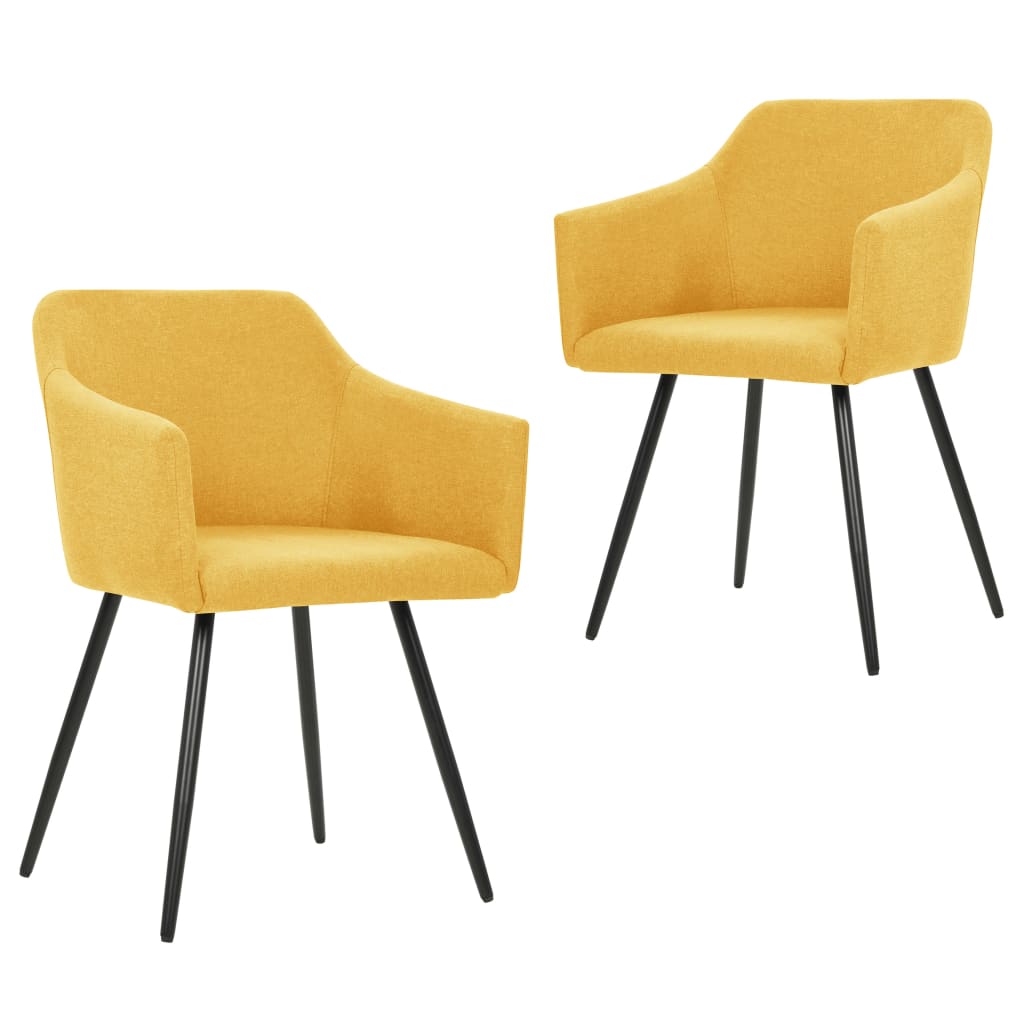 Dining Chairs 2 Pcs Fabric
