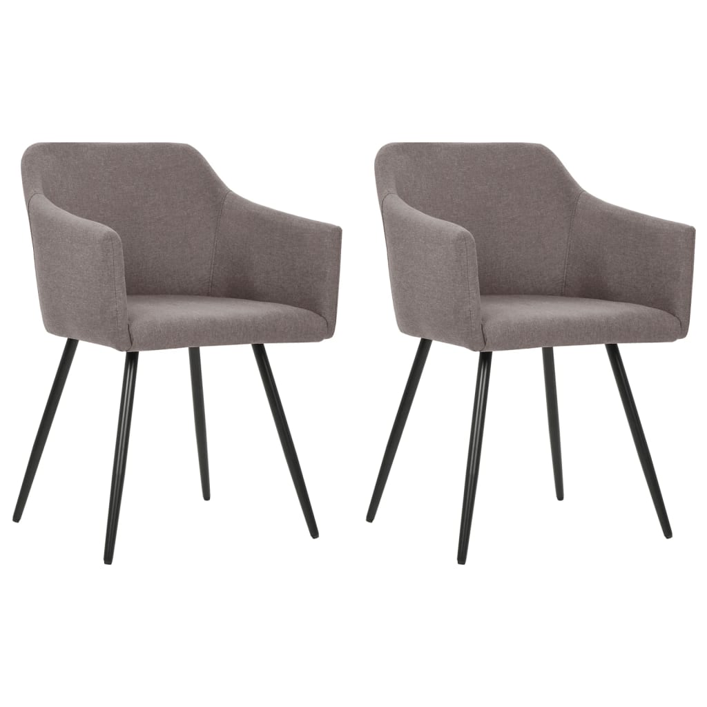 Dining Chairs 2 Pcs Fabric
