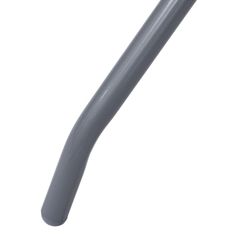 Garden Table 80 Cm Steel And Glass