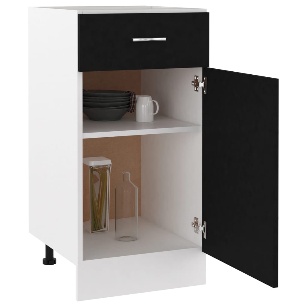 Drawer Bottom Cabinet Lyon 40X46X81.5 Cm Engineered Wood