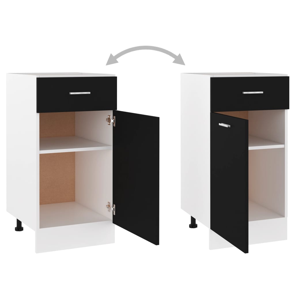 Drawer Bottom Cabinet Lyon 40X46X81.5 Cm Engineered Wood