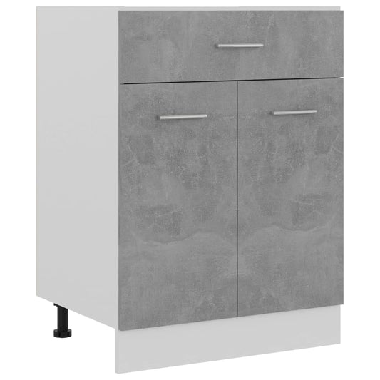 Drawer Bottom Cabinet 60X46X81.5 Cm Engineered Wood