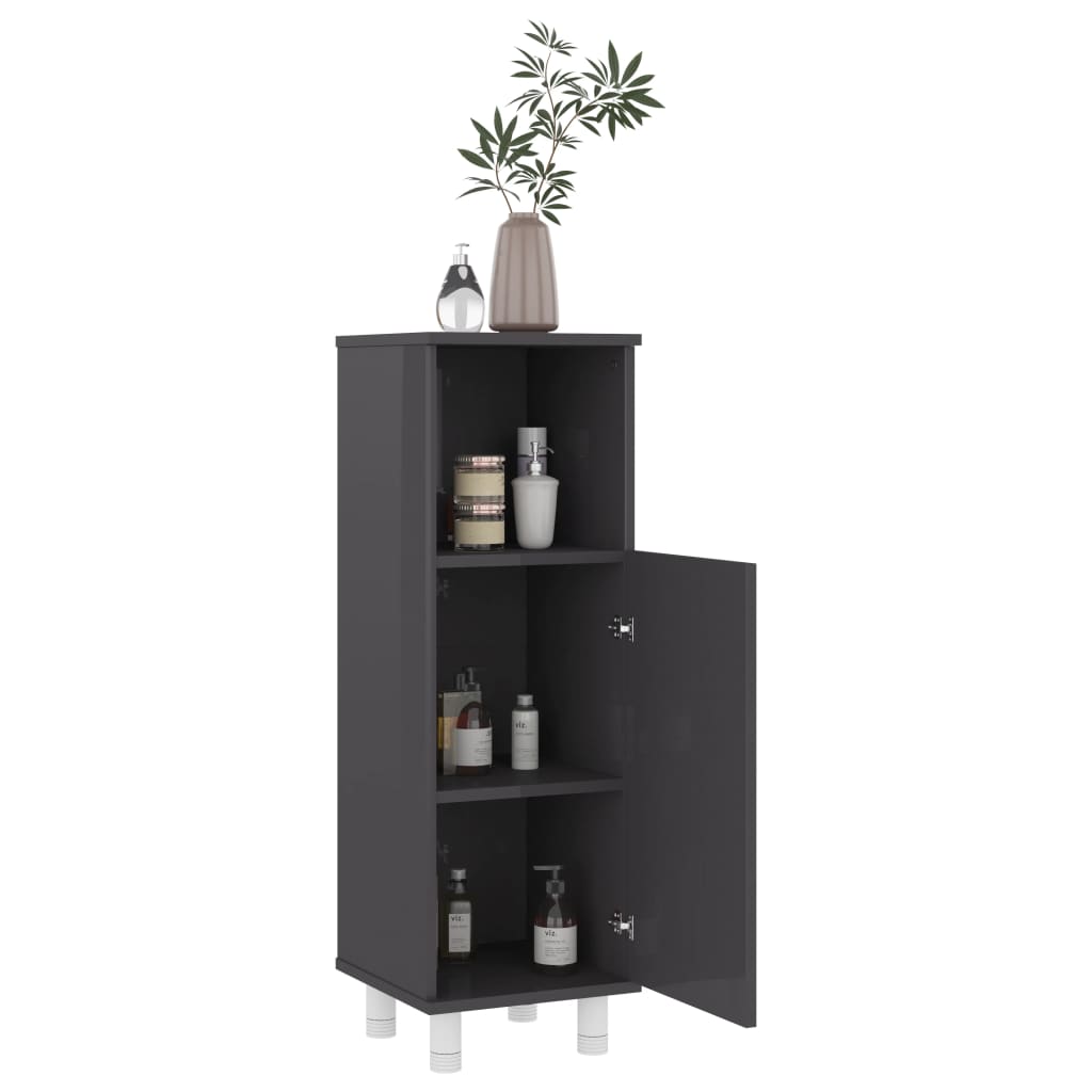 Bathroom Cabinet 30X30X95 Cm Engineered Wood