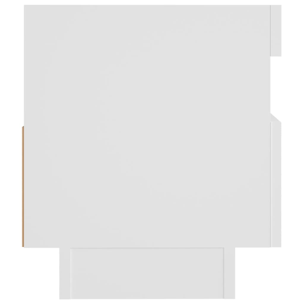 Tv Cabinet With Led Lights 80X35X40 Cm