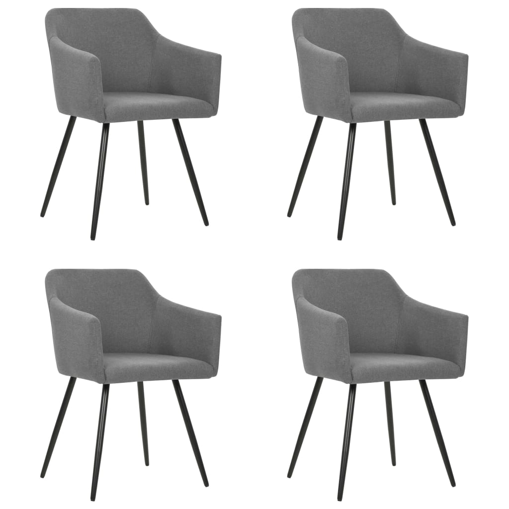 Dining Chairs 2 Pcs Fabric