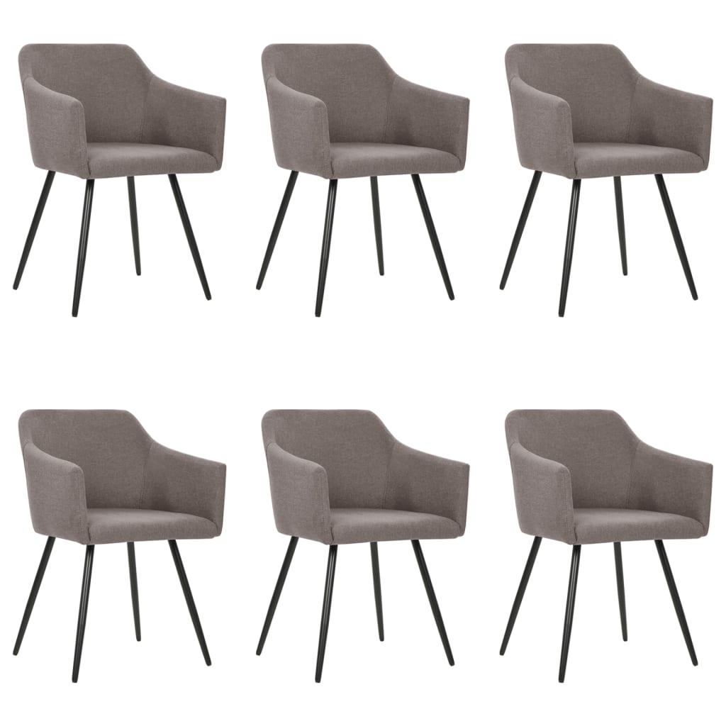 Dining Chairs 2 Pcs Fabric