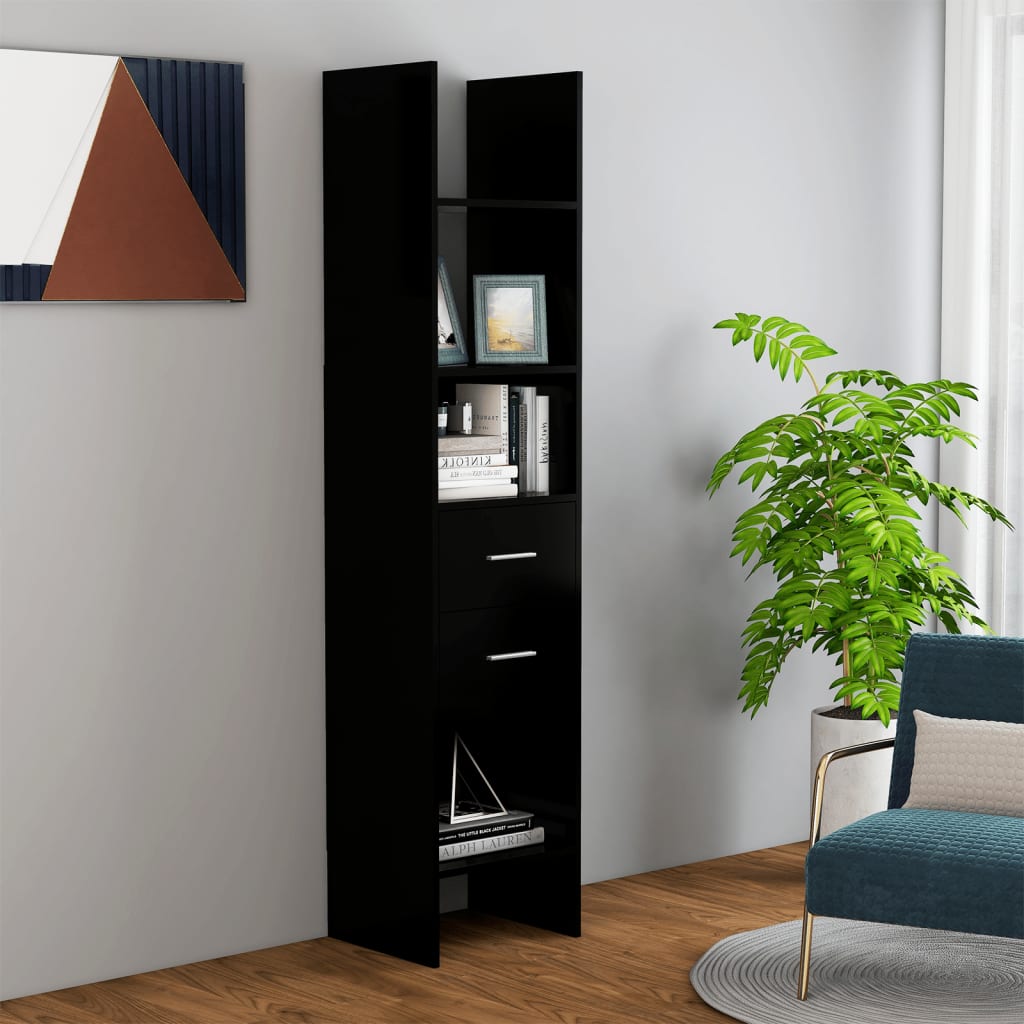 Book Cabinet 40X35X180 Cm Engineered Wood