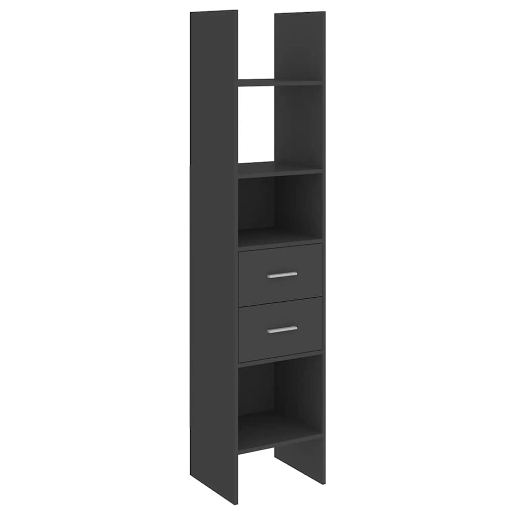 Book Cabinet 40X35X180 Cm Engineered Wood