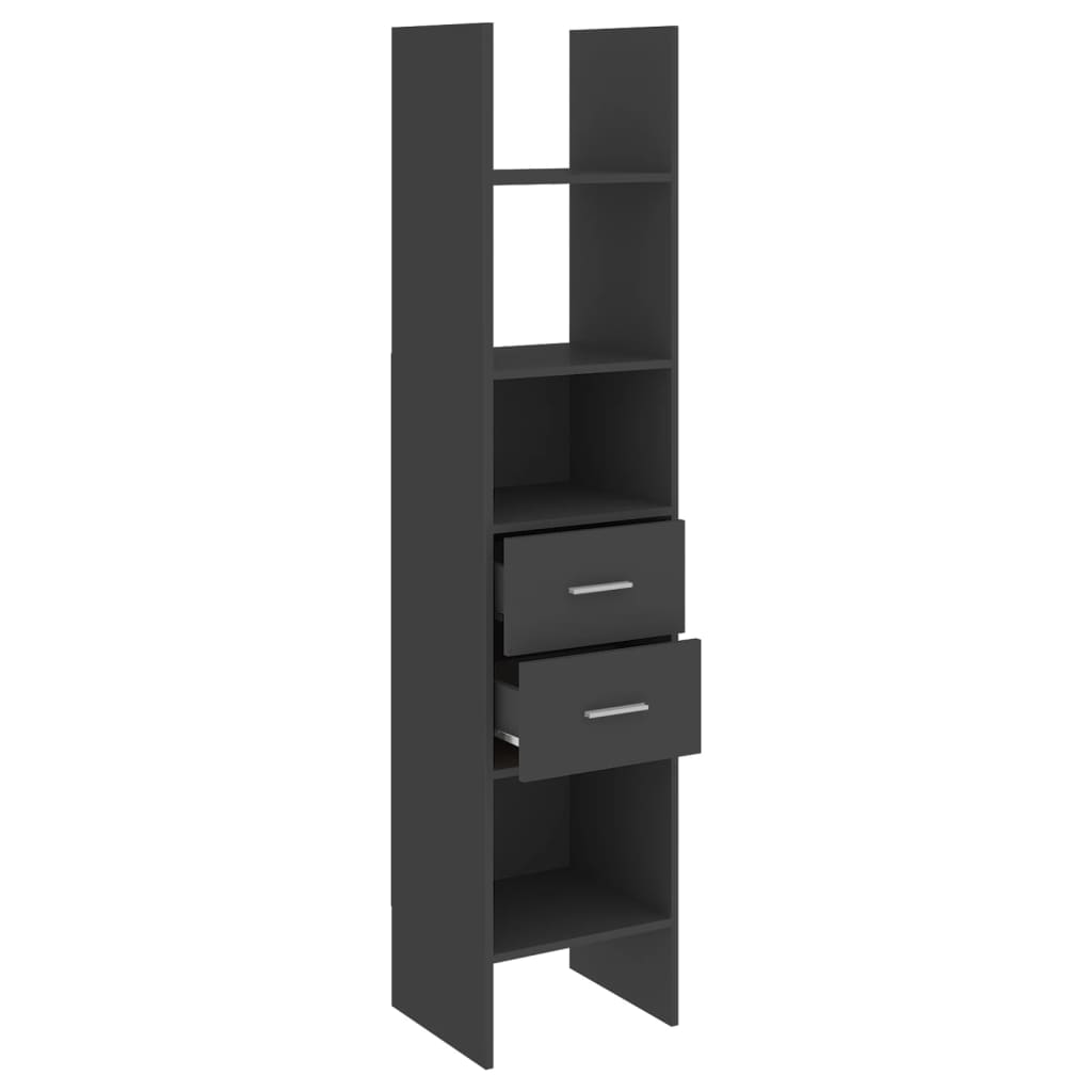 Book Cabinet 40X35X180 Cm Engineered Wood
