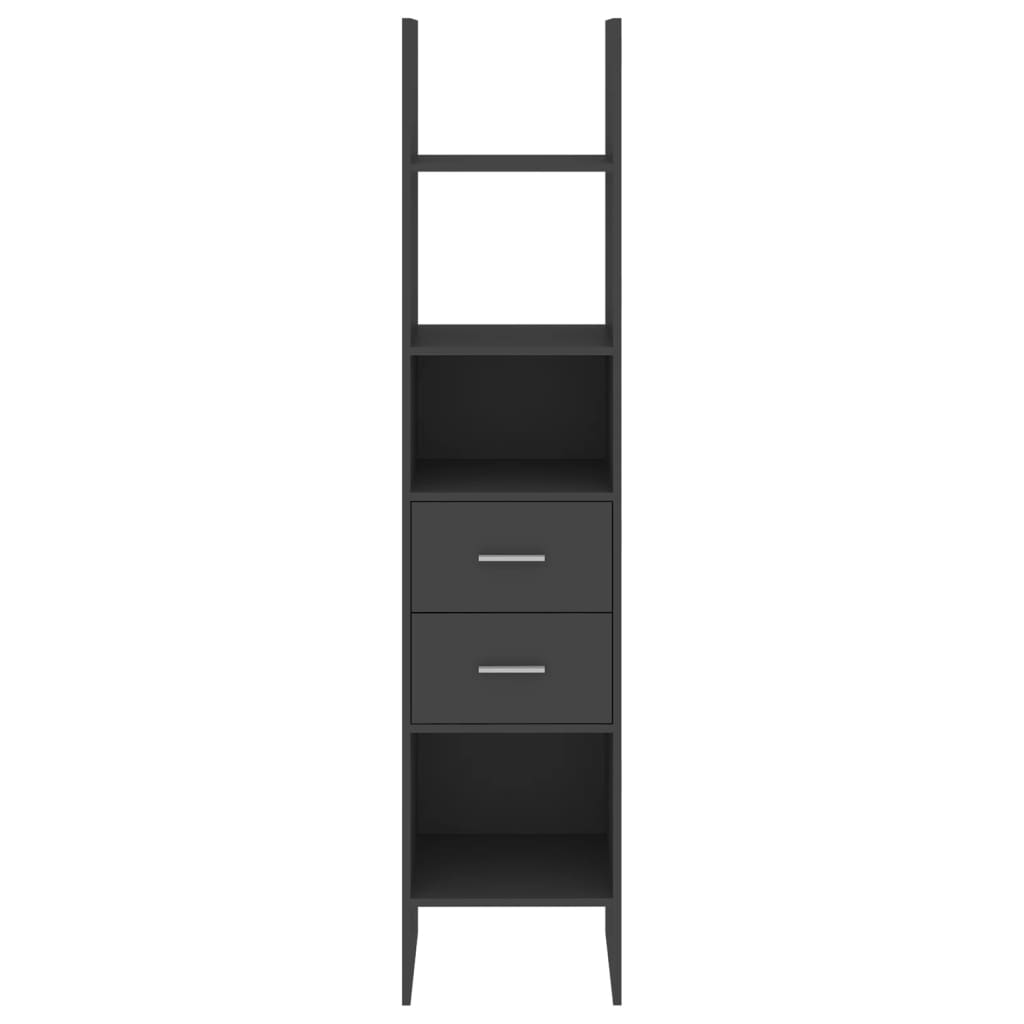 Book Cabinet 40X35X180 Cm Engineered Wood