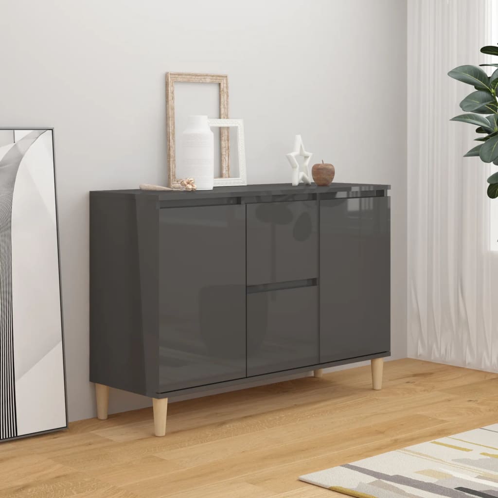 Sideboard 101X35X70 Cm Engineered Wood