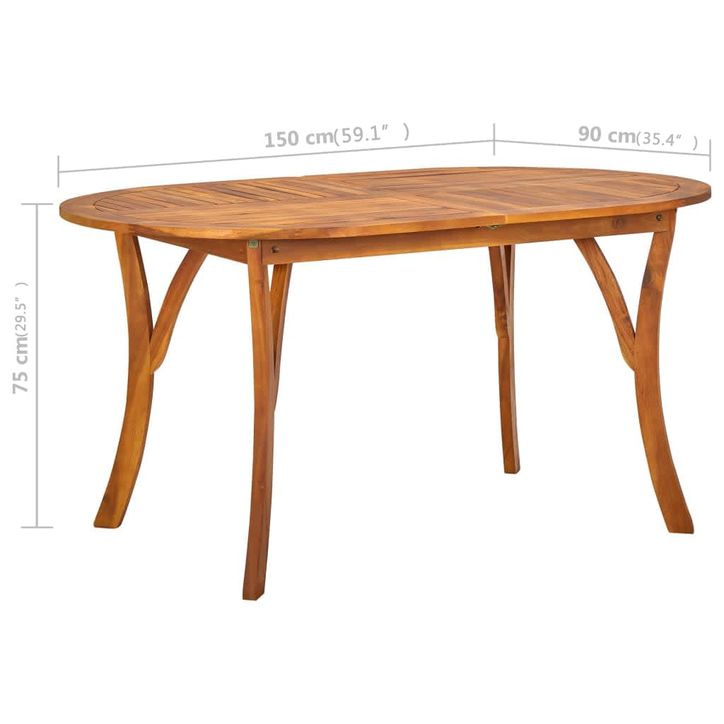 5 Piece Garden Dining Set