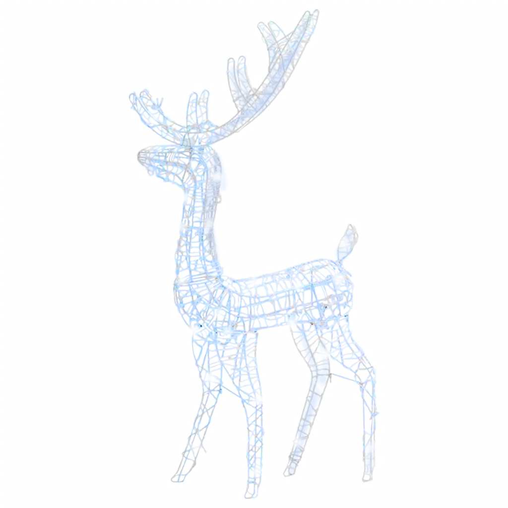 Acrylic Reindeer Christmas Decoration 140 Leds 120 Cm