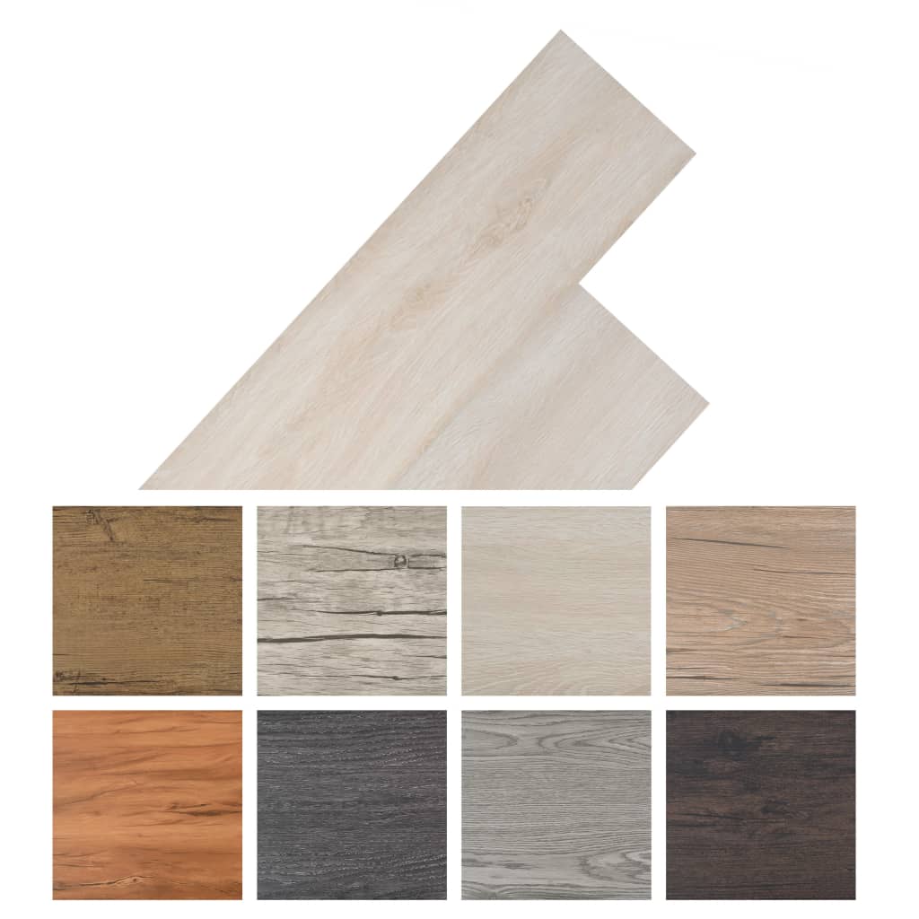 Self-Adhesive Pvc Flooring Planks 5.21 M² 2 Mm
