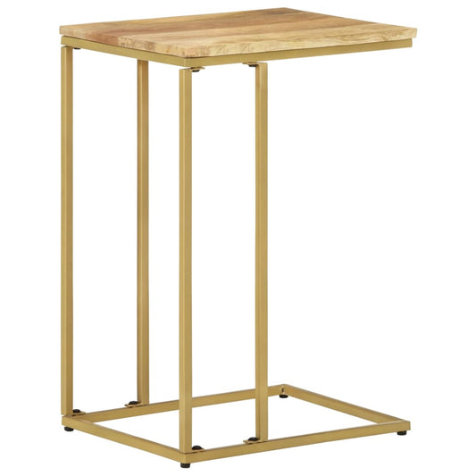 Side Table 35X45X65 Cm Solid Mango Wood