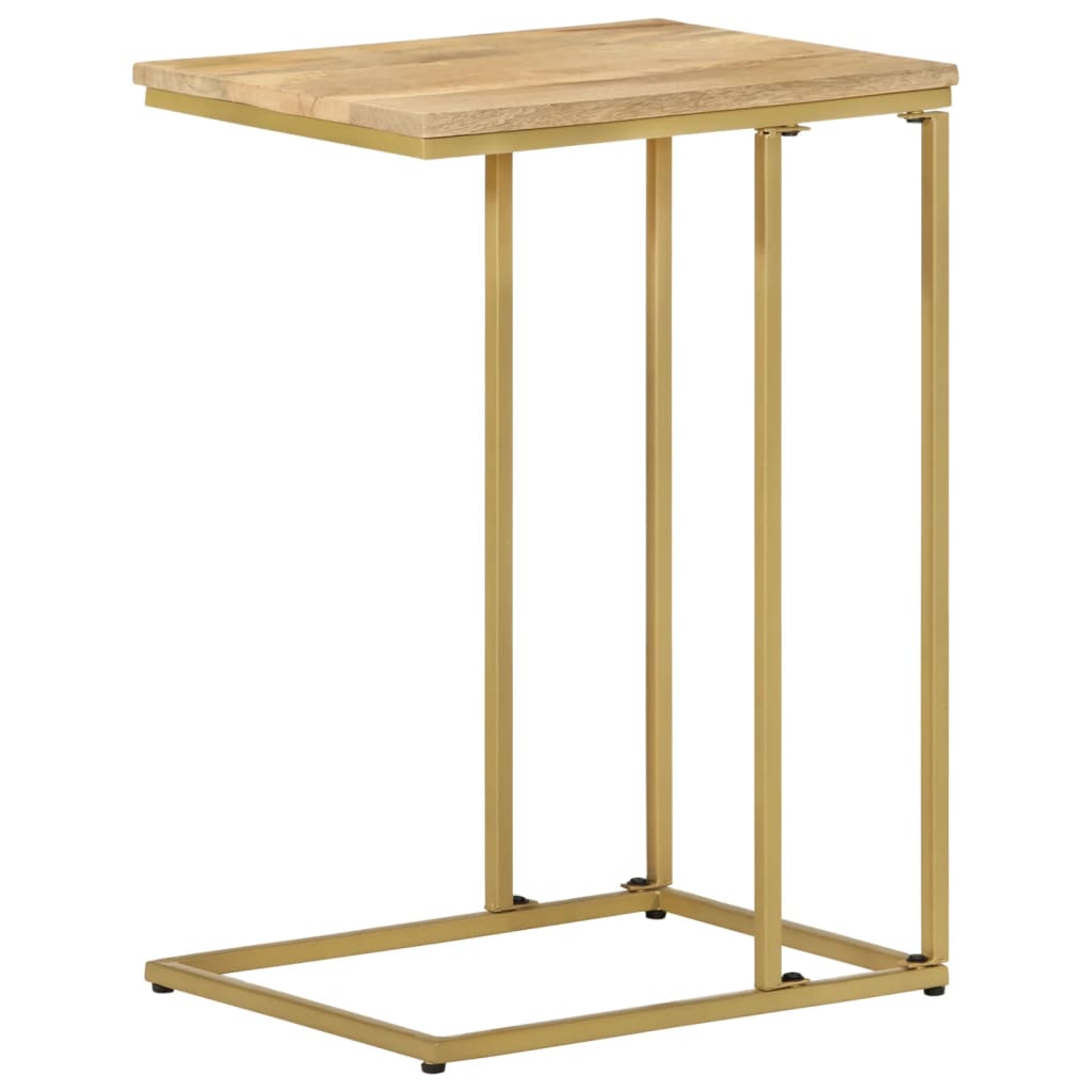 Side Table 35X45X65 Cm Solid Mango Wood