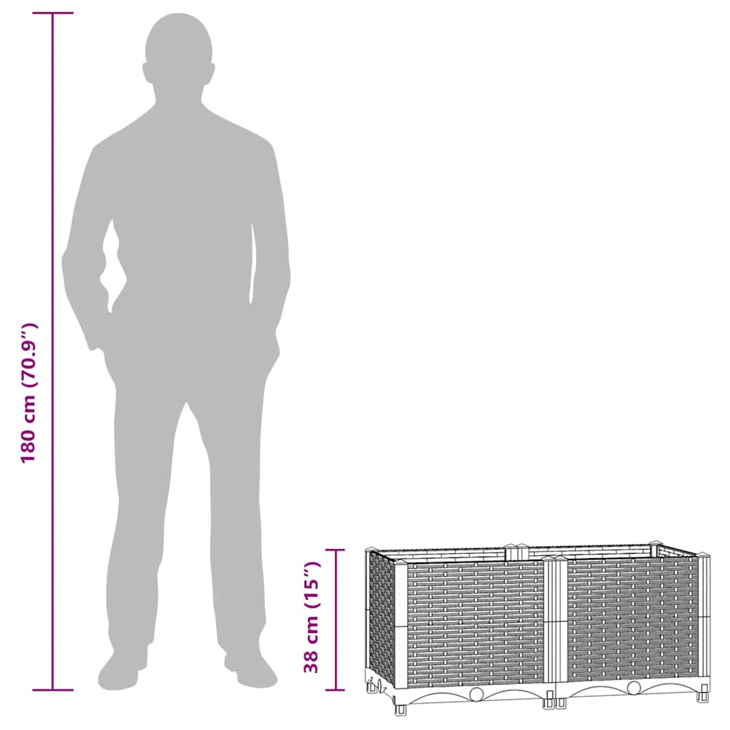 Raised Bed Polypropylene