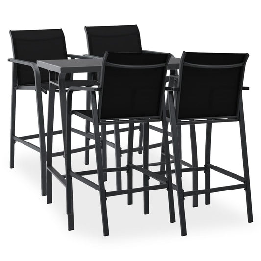 5 Piece Garden Bar Set