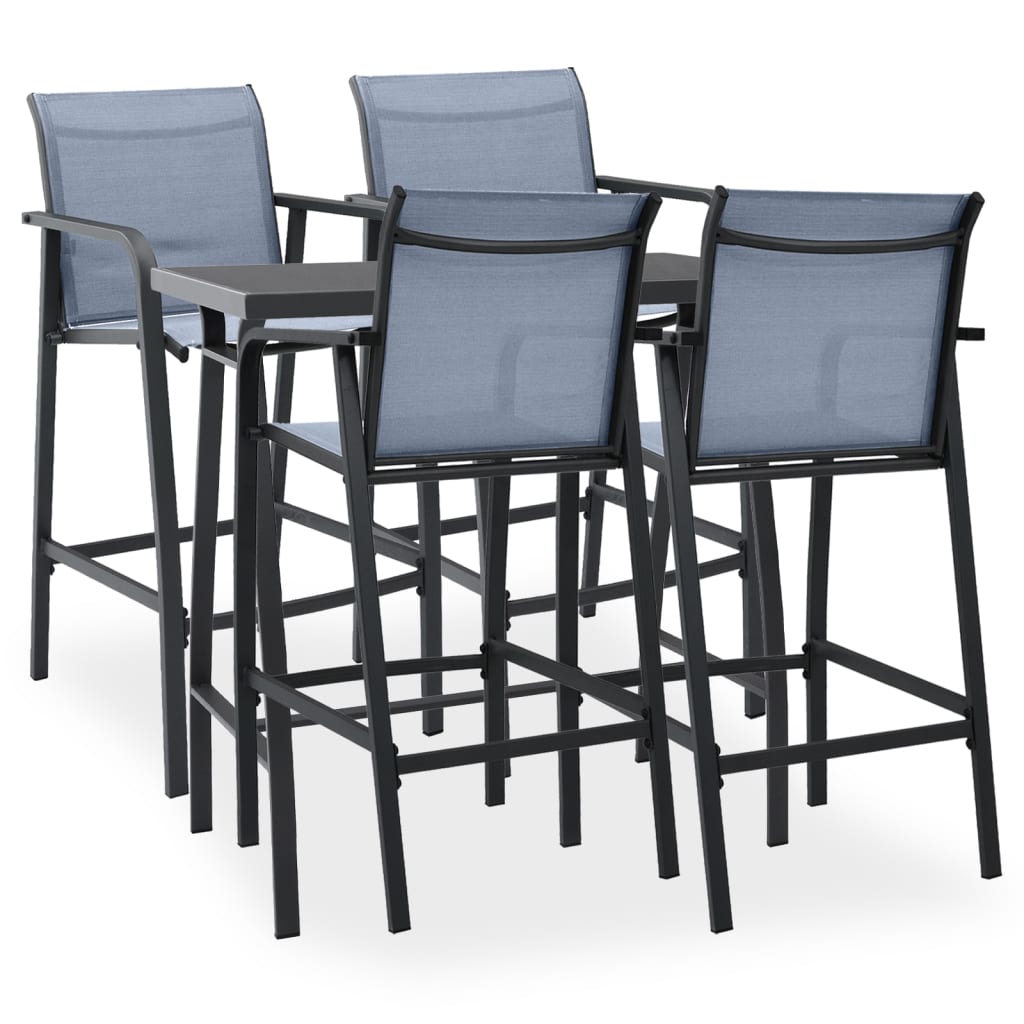 5 Piece Garden Bar Set