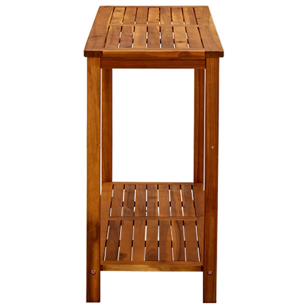 Garden Console Table Solid Acacia Wood