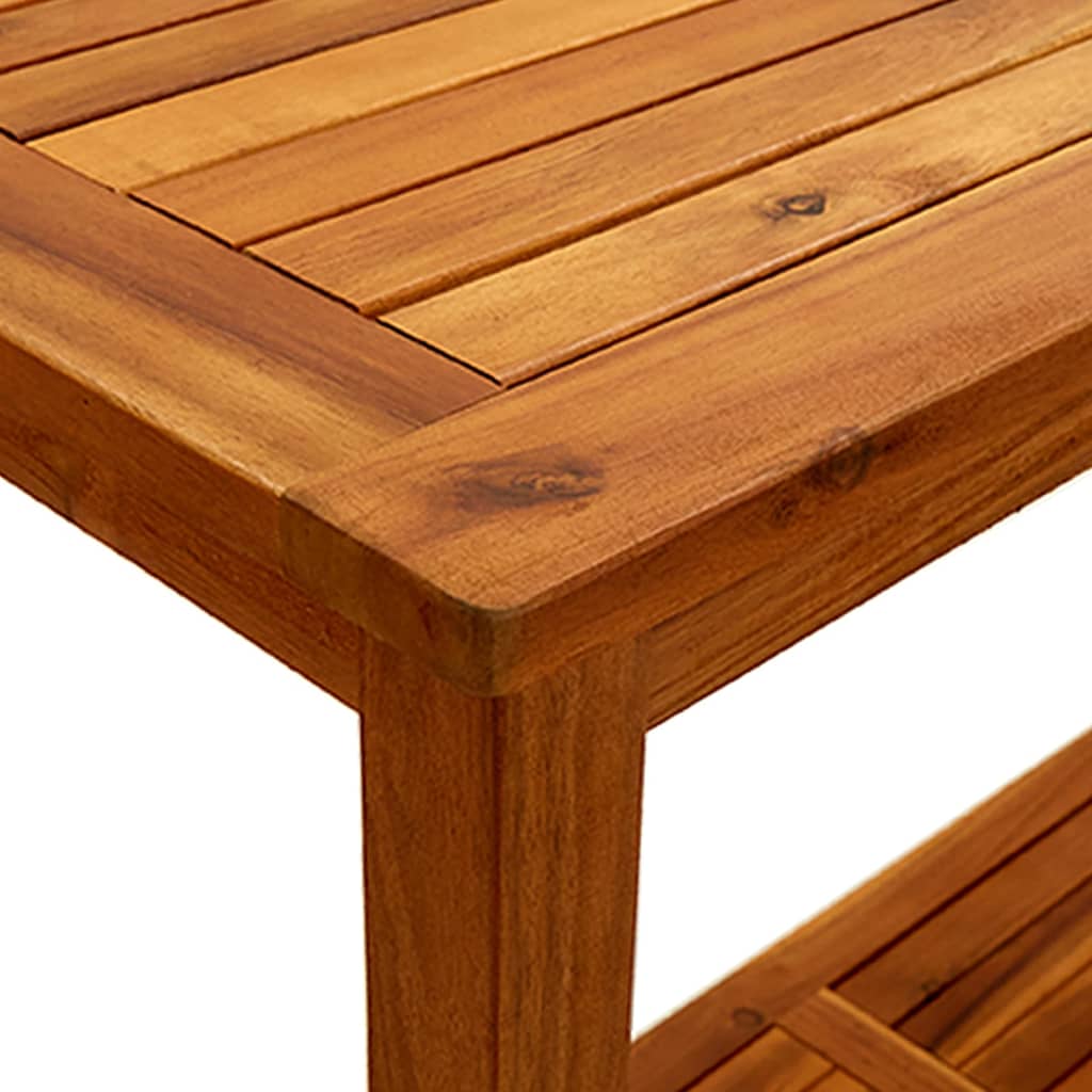 Garden Console Table Solid Acacia Wood