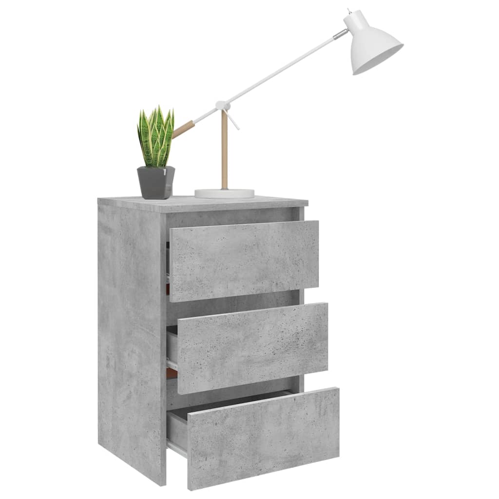 Bed Cabinet 40X35X62.5 Cm Engineered Wood