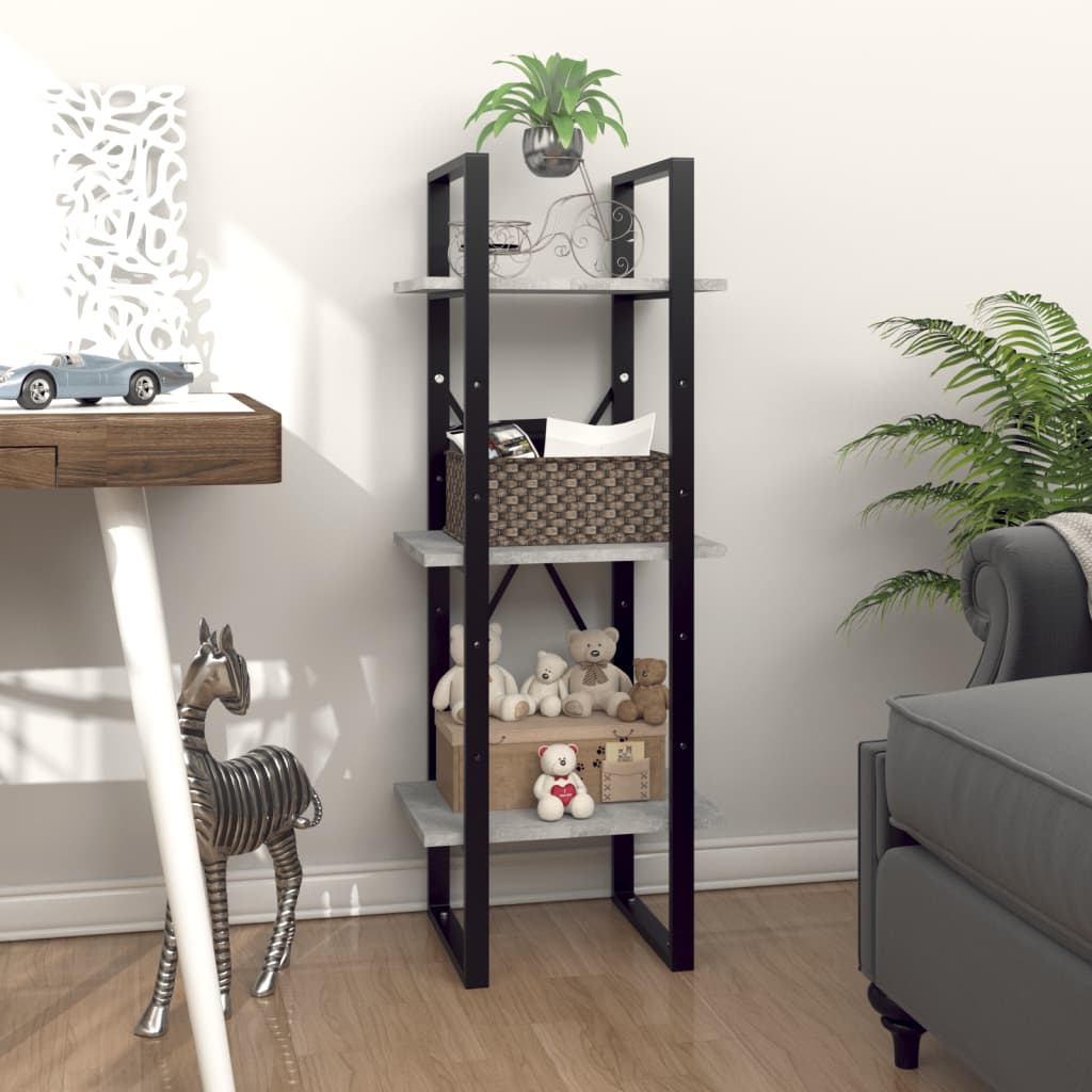 3-Tier Book Cabinet 40X30X Solid Pine