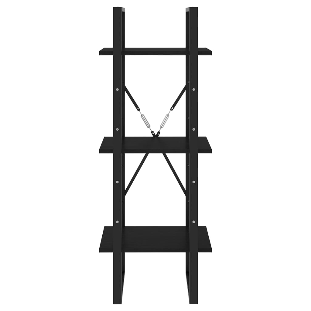 3-Tier Book Cabinet 40X30X Solid Pine