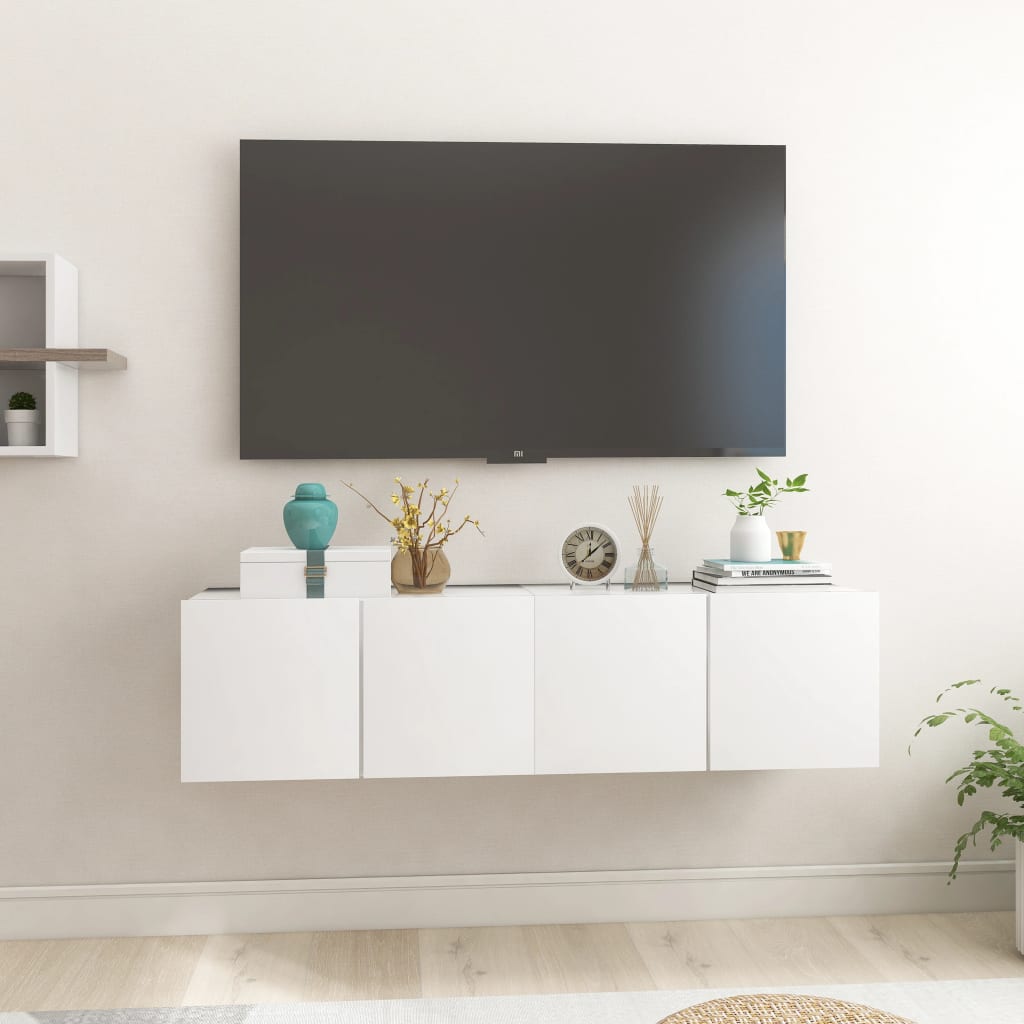 Hanging Tv Cabinets 3 Pcs 60X30X30 Cm