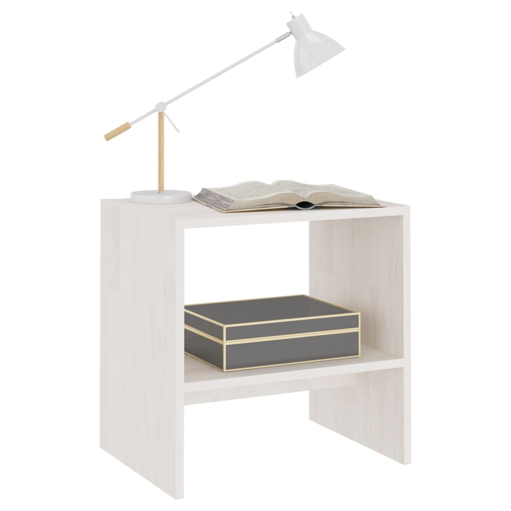 Bedside Cabinets 2 Pcs 40X30.5X40 Cm Solid Pinewood