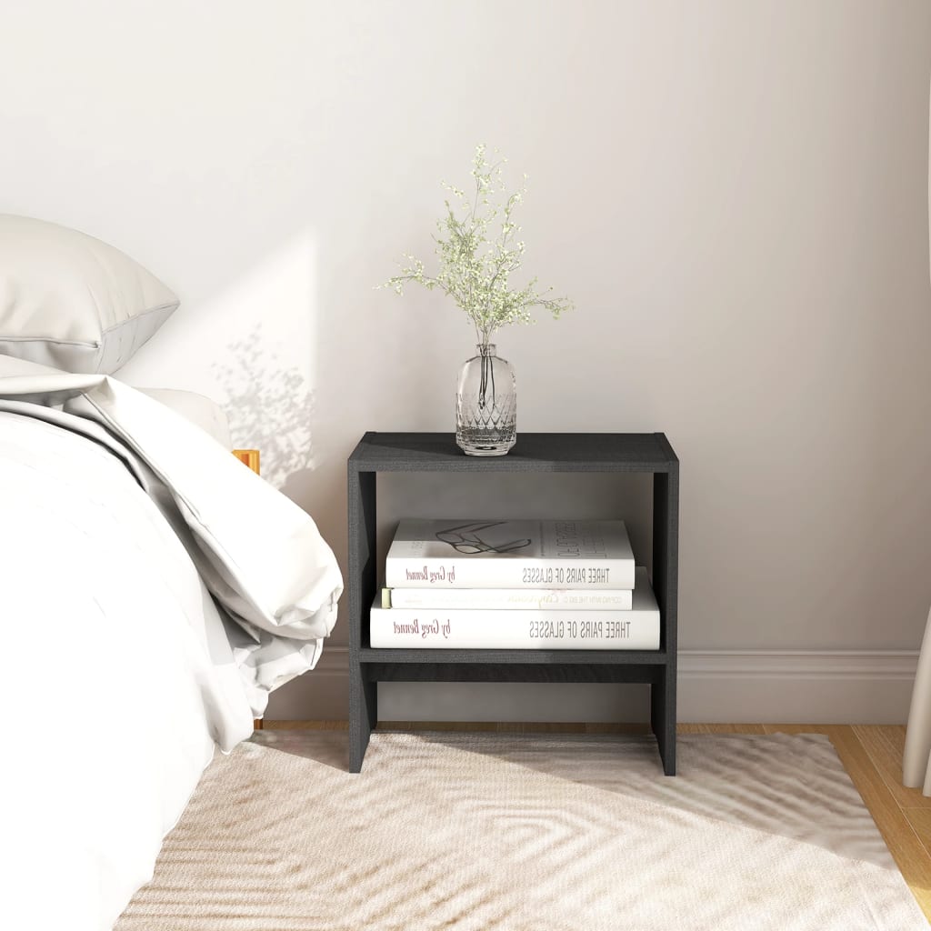 Bedside Cabinets 2 Pcs 40X30.5X40 Cm Solid Pinewood
