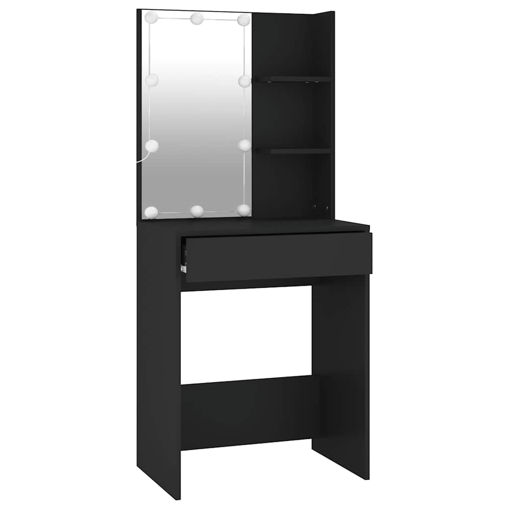 Dressing Table With Led 60X40X140 Cm