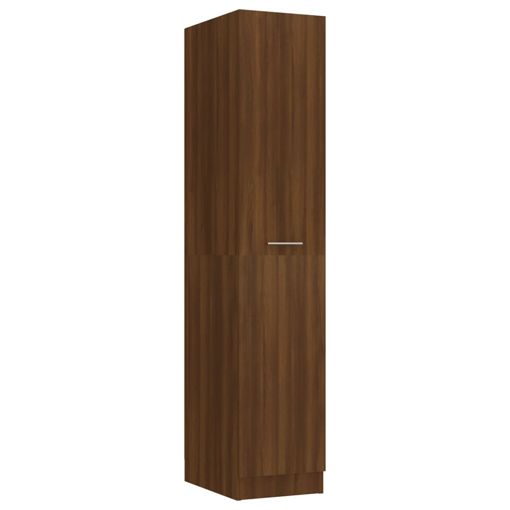 Apothecary Cabinet 30X42.5X150 Cm Engineered Wood