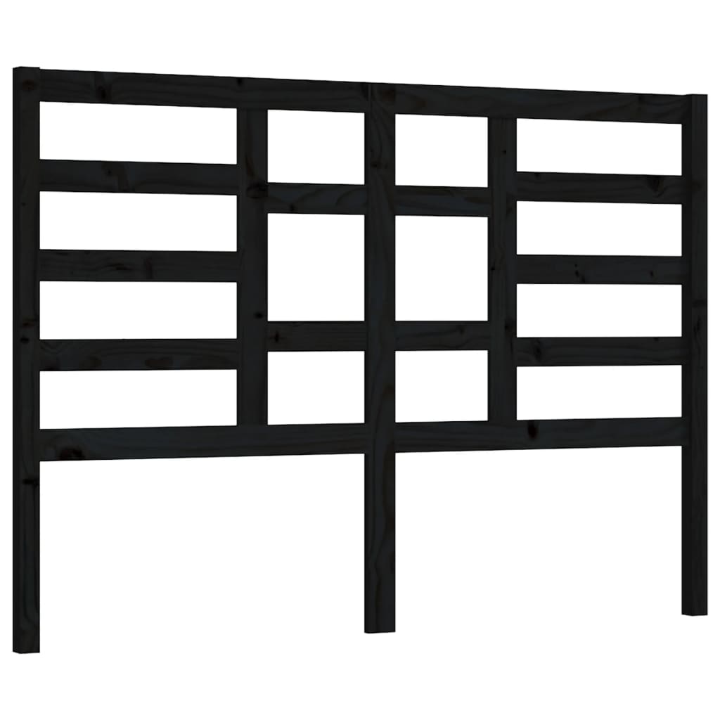 Bed Headboard 141 Cm Solid Wood Pine