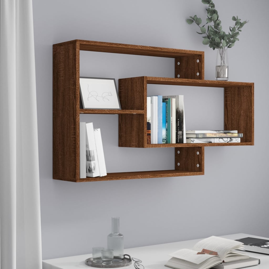 Wall Shelf 104X20X58.5 Cm Engineered Wood