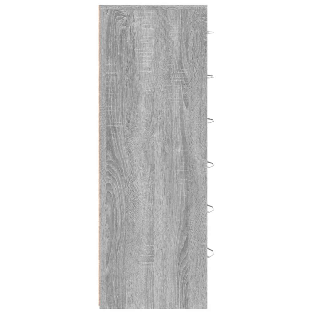 Sideboard With 6 Drawers 50X34X96 Cm Engineered Wood
